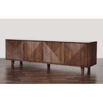 Solid wood on sale media console